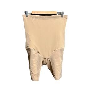 Honeylove Beige Women's Shapewear MeshSculpt Mid-Waist Shorts Size‎ 2X